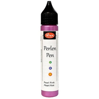 VIVA DECOR - Perlen Pen - flüssige Perlen - Pearl Pink Perlrosa 409