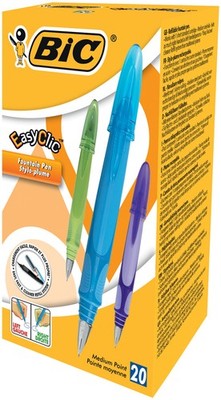 BIC Füllhalter Easy Clic Feberbreite: M 20er Box