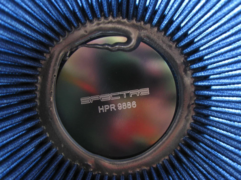 Sistema de admisión de aire frío Spectre 9913B CAI 06-07 Cadillac CTS-V 6,0 L filtro azul Foto 3 de 4