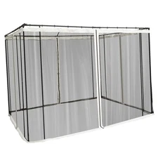 10' x 10' Replacement Mesh Sidewall Netting for Patio Gazebos and