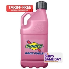 Sunoco Race Jugs M7500PK, One Pink Motorsports Jug 5 gal Plastic Performance Par