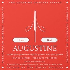 Augustine Red Classical String Set, Medium Tension