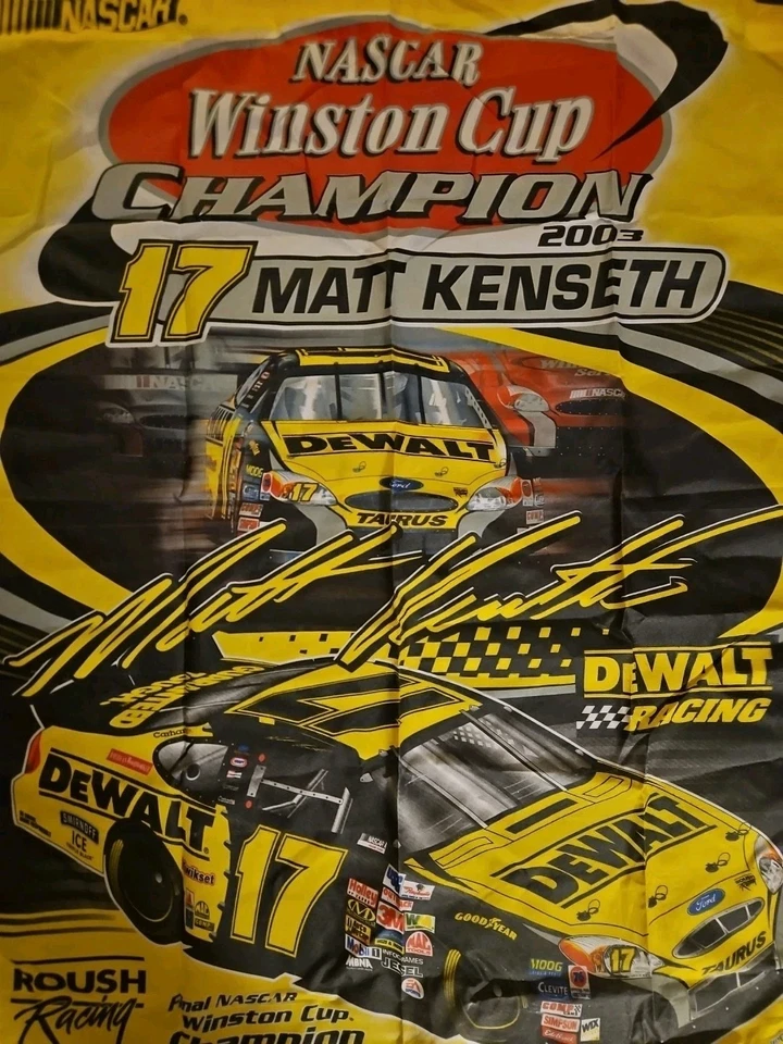Matt Kenseth 2003 Winston Cup Championship Flag - Image 2 of 4