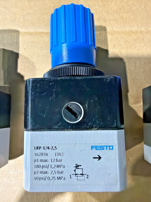 #ad Festo LRP 1 4 25 Precision Pressure Regulator 162834 1 4quot; Pneumatic 180 PSI $75.00