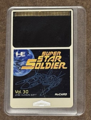 Super Star Soldier NEC PC Engine HuCard Japan Import US Seller TESTED