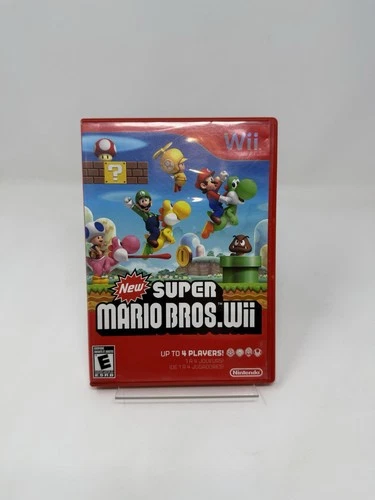 New Super Mario Bros. Wii (Nintendo Wii, 2009) CIB, Tested And Working