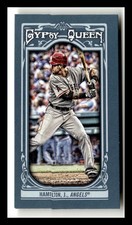 2013 Topps Gypsy Queen #72a Josh Hamilton Mini In batting stance
