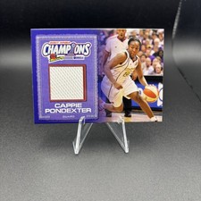 2008 Rittenhouse WNBA Champion Cappie Pondexter /444 Game-Used