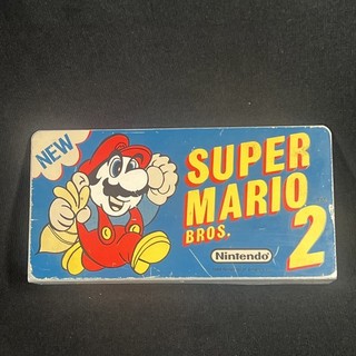 1988 Original Super Mario Bros 2 Topper Nintendo Playchoice 10 Backed with Stand