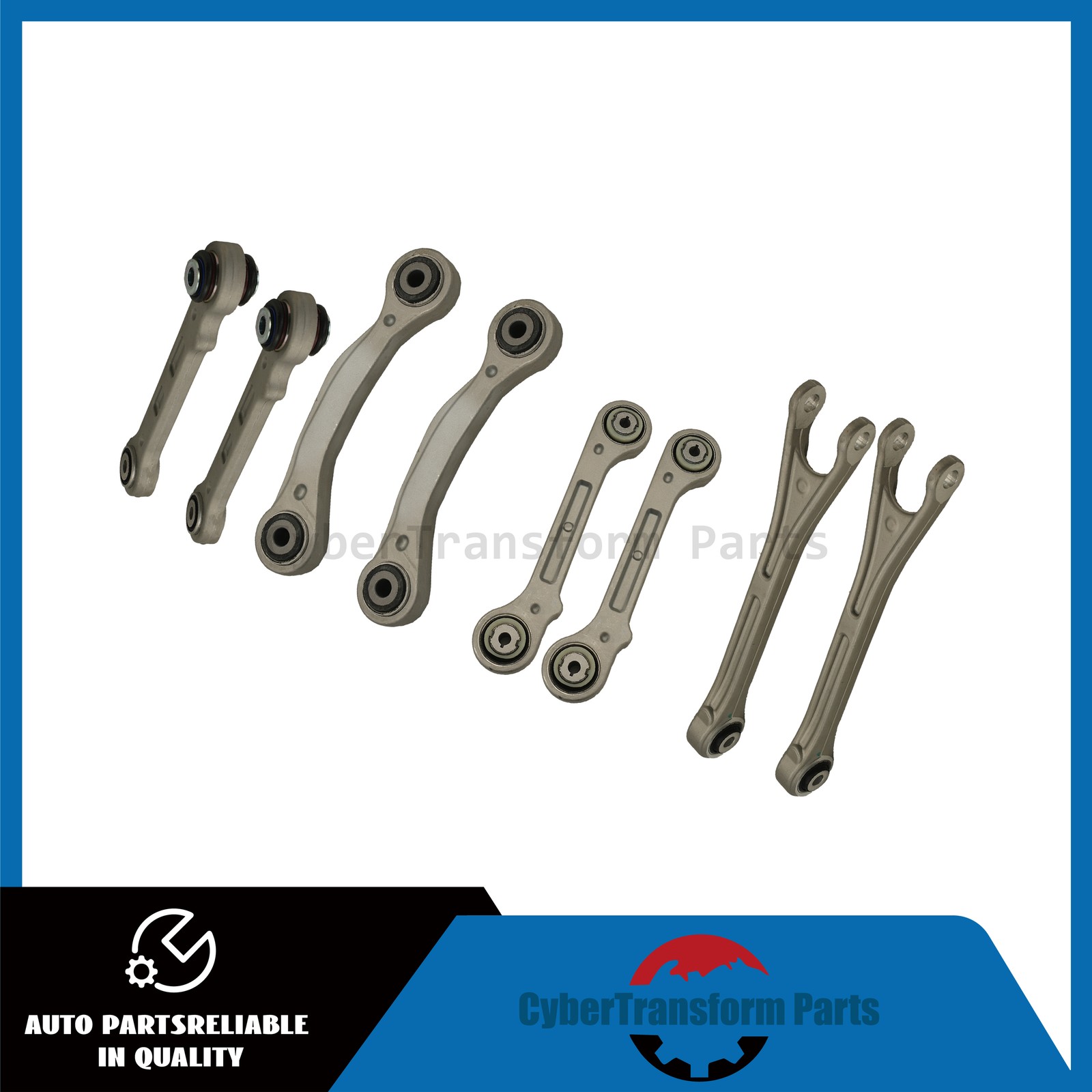 8PCS For 2017+ Maserati Levante Rear Suspension Control Arm Kit US