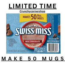 Swiss Miss Milk Chocolate Hot Cocoa Mix, 50 ct./1.38 oz. FREE SHIPPING