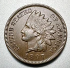 1897  INDIAN CENT  XF/AU  #2236