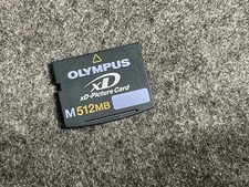 Retro Memory Cards Olympus xD Picture Card 512MB Vintage Tech