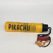 Pokemon Pikachu Folding Umbrella Portable All-Over Pattern 100 Polyester NWT