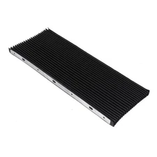 40cm Long Rubber Machine Tool Foldable Accordion Cover Shield Guard