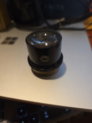 C.  Baker London  Microscope Condenser   Lens Part