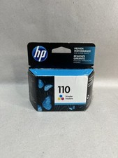 2021 Genuine HP 110 Tricolor Printer Ink Cartridge Color New in Box