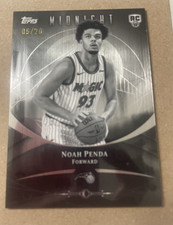 📈 2025 Topps Midnight Noah Penda Rookie Serial Numbered #93 Orlando Magic NBA