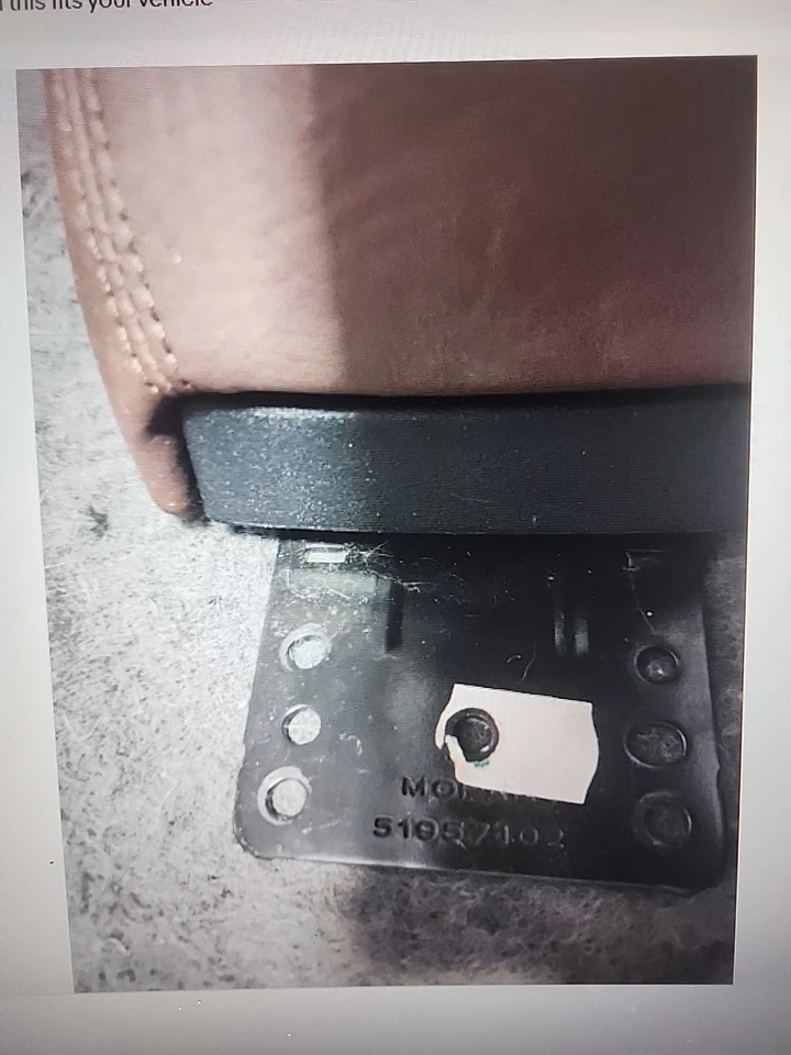 Fiat 500X 2016 2017 2018 consola central cuero reposabrazos tapa abatible cuero marrón Foto 2 de 4