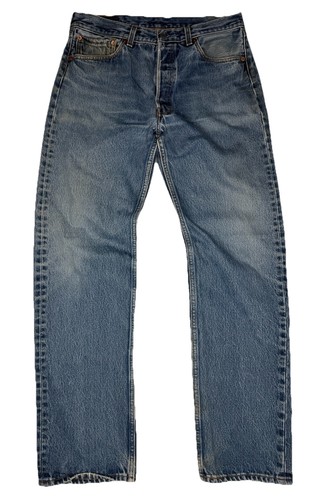 Vintage Levi’s 501 Button Fly Straight Leg Denim Jeans 32 x 32*