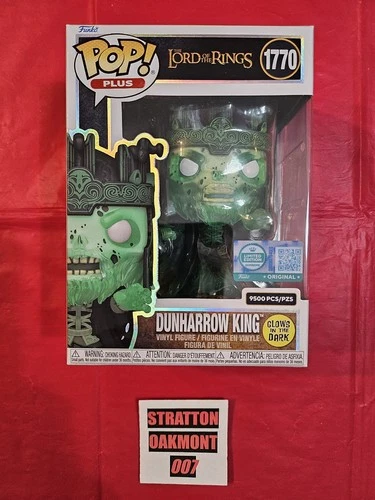 Funko Pop! Dunharrow King #1770 GLOW LE SUPREME EXCLUSIVE w/PP Lord of the Rings