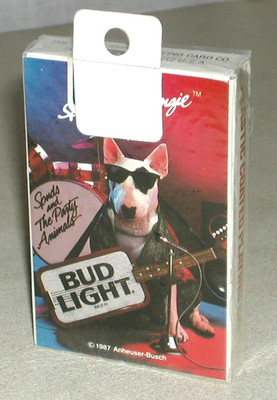 VINTAGE 1987 SPUDS MAC KENZIE PLAYING CARDS ANHEUSER- BUSH BUD LIGHT
