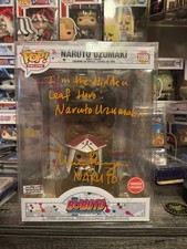 Funko POP! Animation 1189 - Naruto Uzumaki Hokage Series SIGNED Maile Flanagan