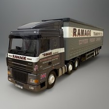 Corgi CC13217 DAF XF Spacecab Curtainside - Ramage Transport Ltd. M5