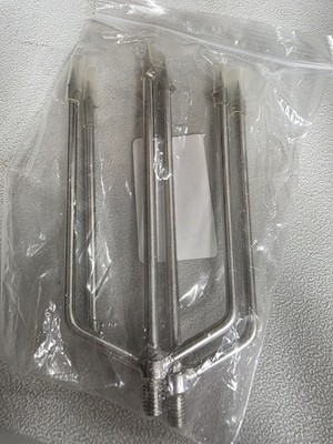 2 Pack Fishing Harpoon, Stainless Steel Barbed Spear 3-prong, 3-prong