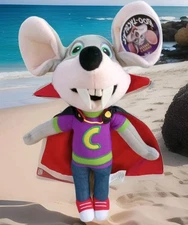 Chuck E Cheese Vampire Boo-Tacular Official Limited Halloween Edition Plushy New