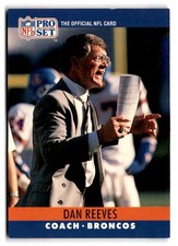 1990 Pro Set #94 Dan Reeves