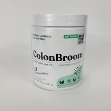 Colon Broom Dietary Fiber Supplement Strawberry Flavor 50 Servings Expires 01/27