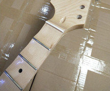 Full fanshaped Reverse Big head guitar neck 22 fret 25.5 inch maple Gloss