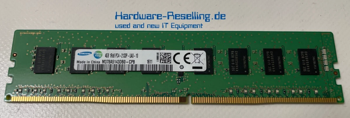Barrette RAM Transcend 4 Go DDR4 2666 MHz - Modèle JM2666HLH-4G, Occasion