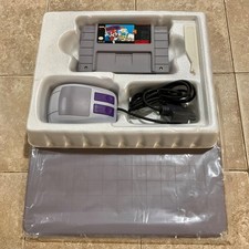 Mario Paint SNES Tested + MINTY CLEAN Mouse &...