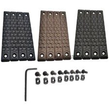 4PCS MLOCK Rail Hand Protection Rail Cover Panel for M-loCk System 120MM Hunting