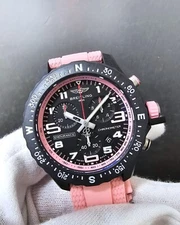 Breitling Endurance Pro 38mm Pink Rubber Unisex Watch X83310D41B1S1