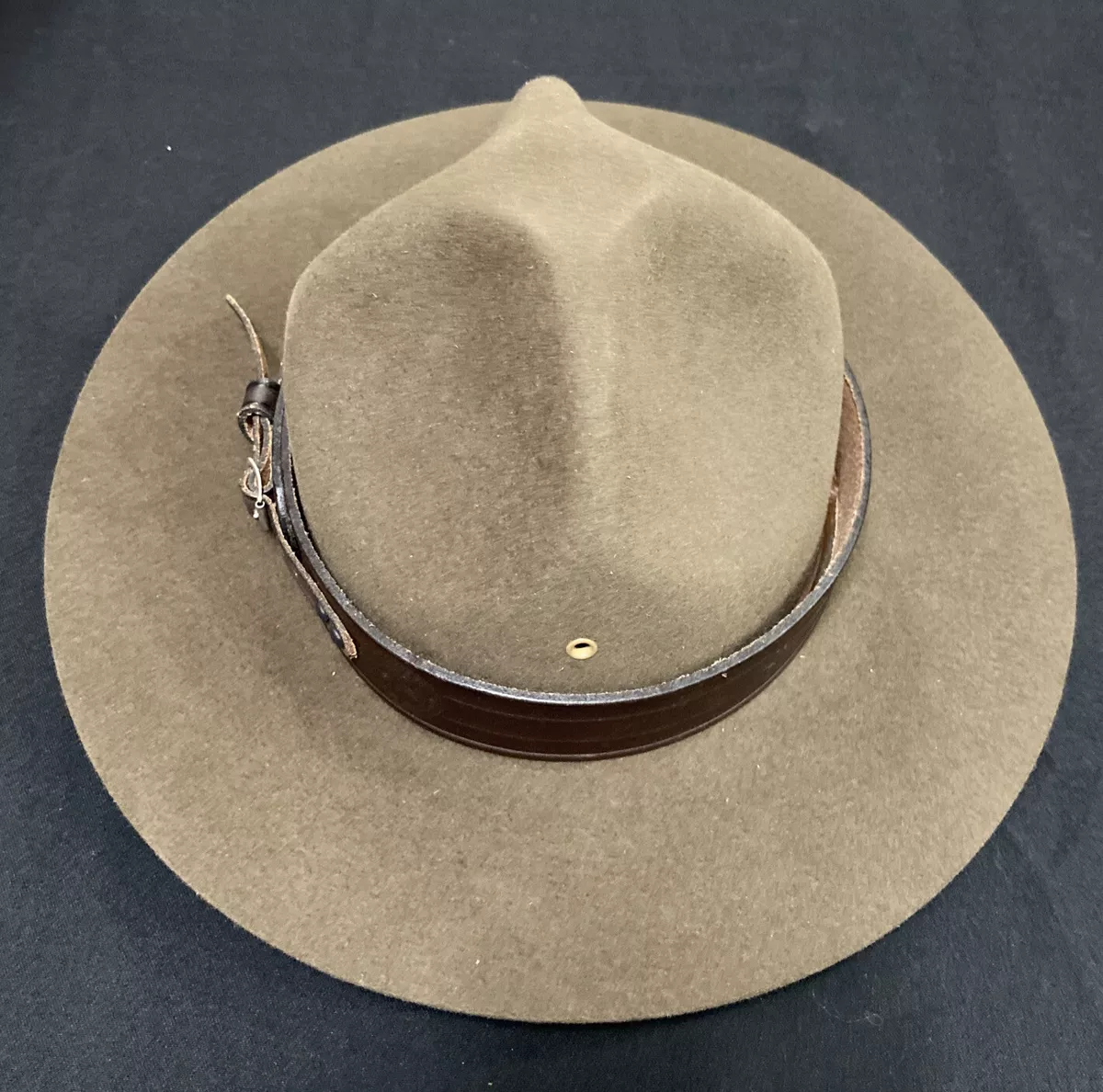 Boy Scout Campaign Hat, Fantastic Condition, With Hat Press, BSA