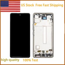 Incell For Samsung Galaxy A53 A536 LCD Touch Screen Digitizer Frame Replacement