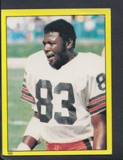 Topps 1982 American Football Sticker No 195 - Ricky Feacher, Cleveland (T66)