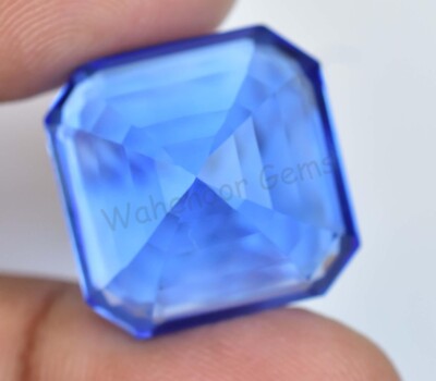 Tanzanite Naturelle Rare 42,40 Carats - Bleu Intense, Certificat AGL, Pierre Précieuse Chauffée