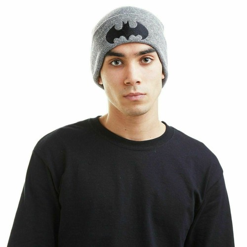 DC Comics Batman Mono Mens Beanie Hat 