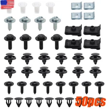 Under Engine Cover Clips Underbody Mudguard Shield Screw For Toyota Lexus 50PCS