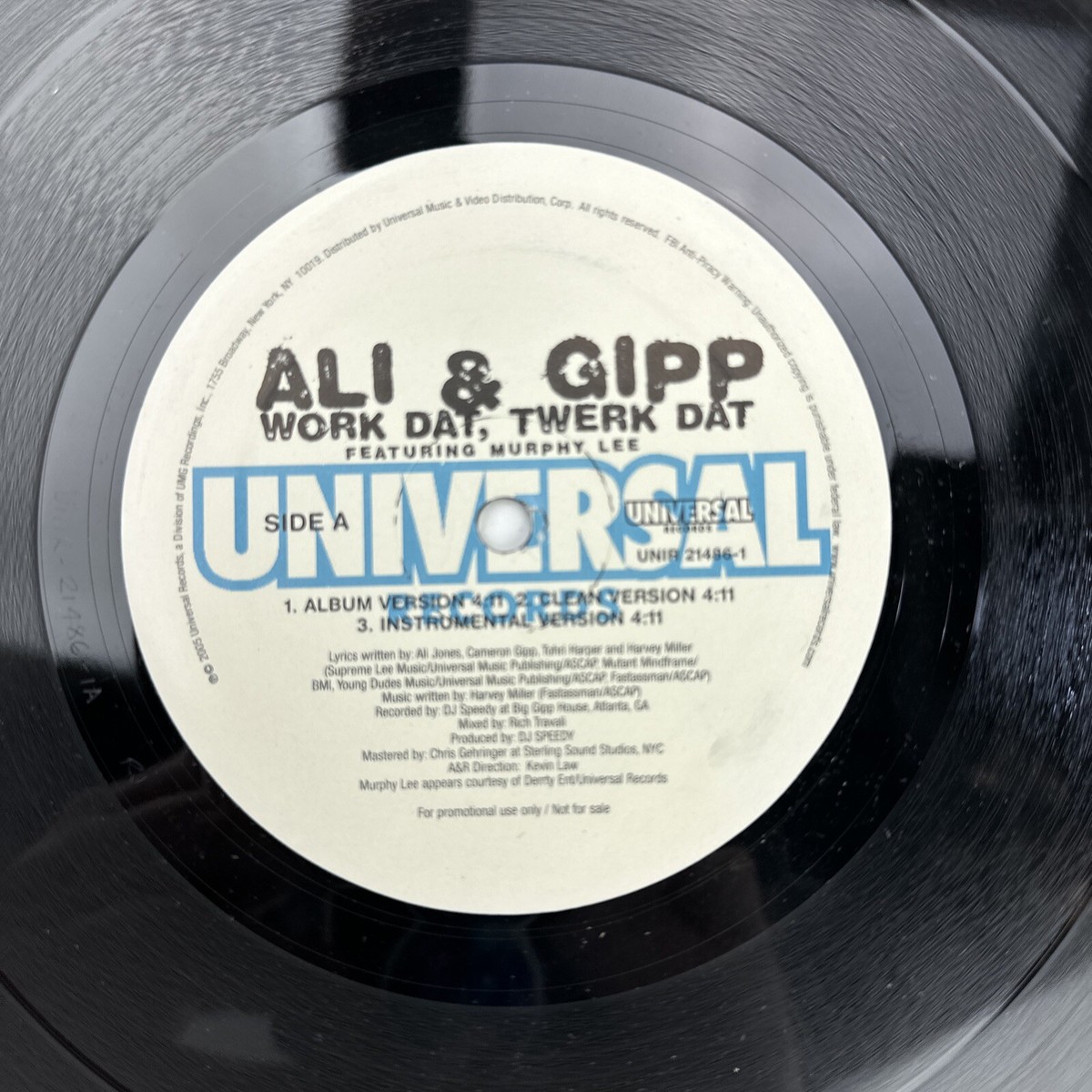 Ali Gipp Work Dat Twerk Dat / Don