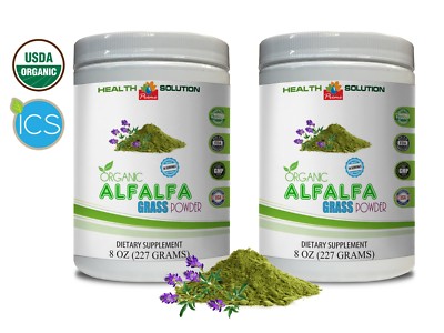 blood pressure vitamin supplements - ORGANIC ALFALFA GRASS POWDER 2B- iron