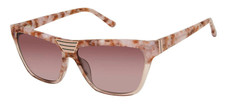 Gwen Stefani L.A.M.B. LA573 Blush Marble Frame / Pink Gradient Lens Sunglasses