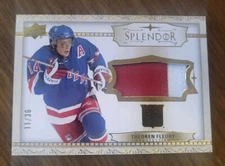 2022-23 Upper Deck Splendor Theoren Fleury SP Patch #11/36 Rangers
