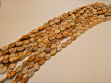 Crazy Lace Agate 18mm x 12mm smooth oval beads 16 in strands