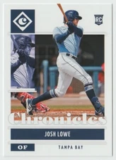 2022 Panini Chronicles #15 Josh Lowe RC - Tampa Bay Rays