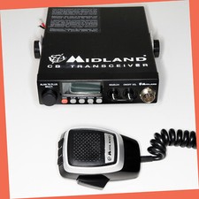 Midland Alan 78 Plus Multi CB-Funkgerät 80 CH 4 Watt AM FM Mike Halterung